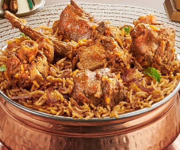 Dum Biryani at 786 Kebab & Curry