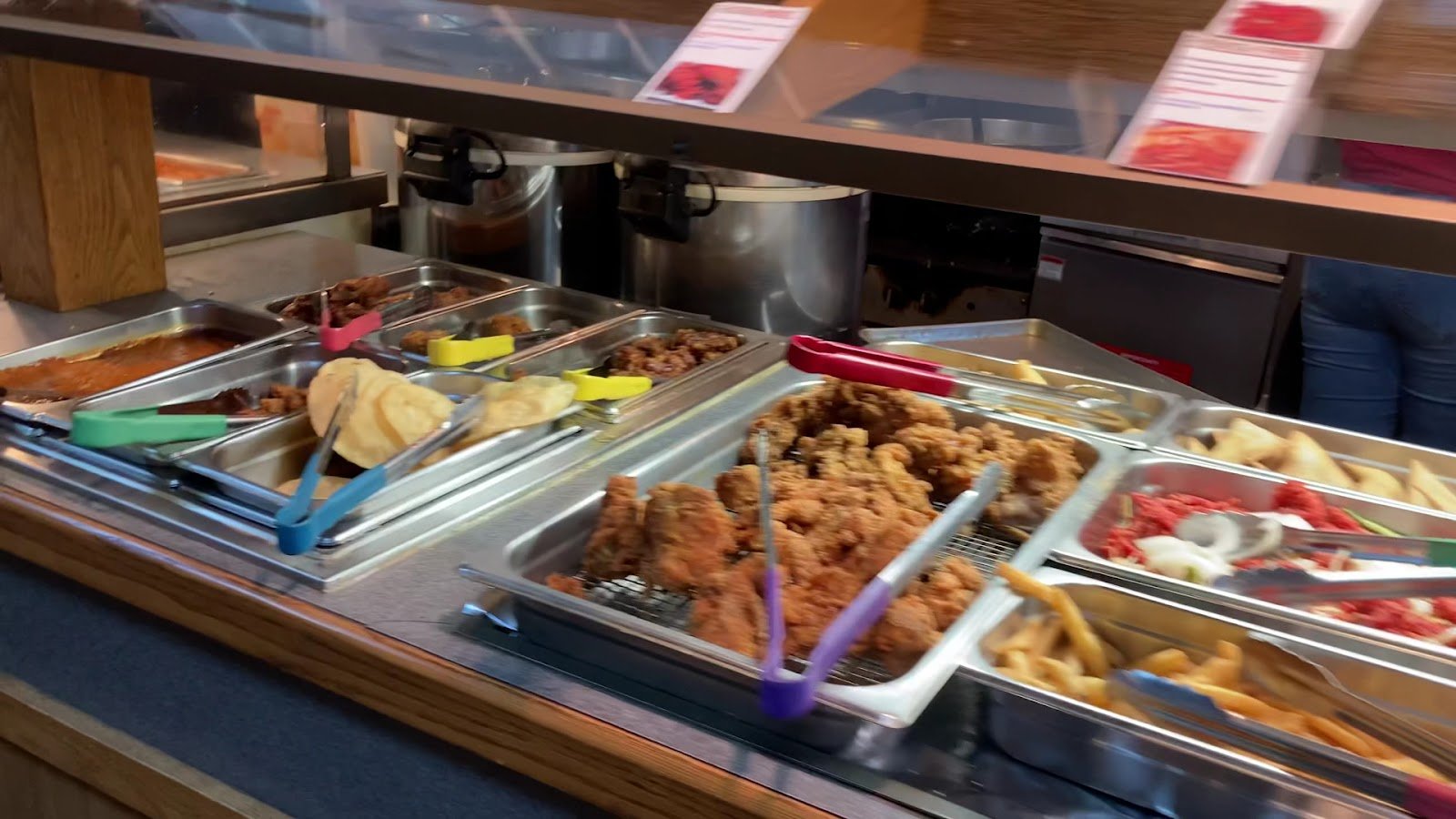 Buffet favorites at 786 Kebab & Curry